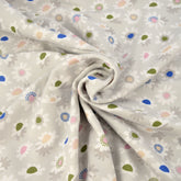 Sweatstoff - Camille - Blüten - poshpinks