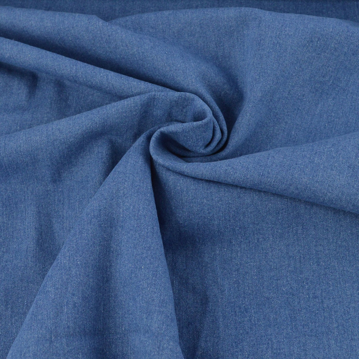 Jeansstoff Stretch gewaschen - Blau - poshpinks