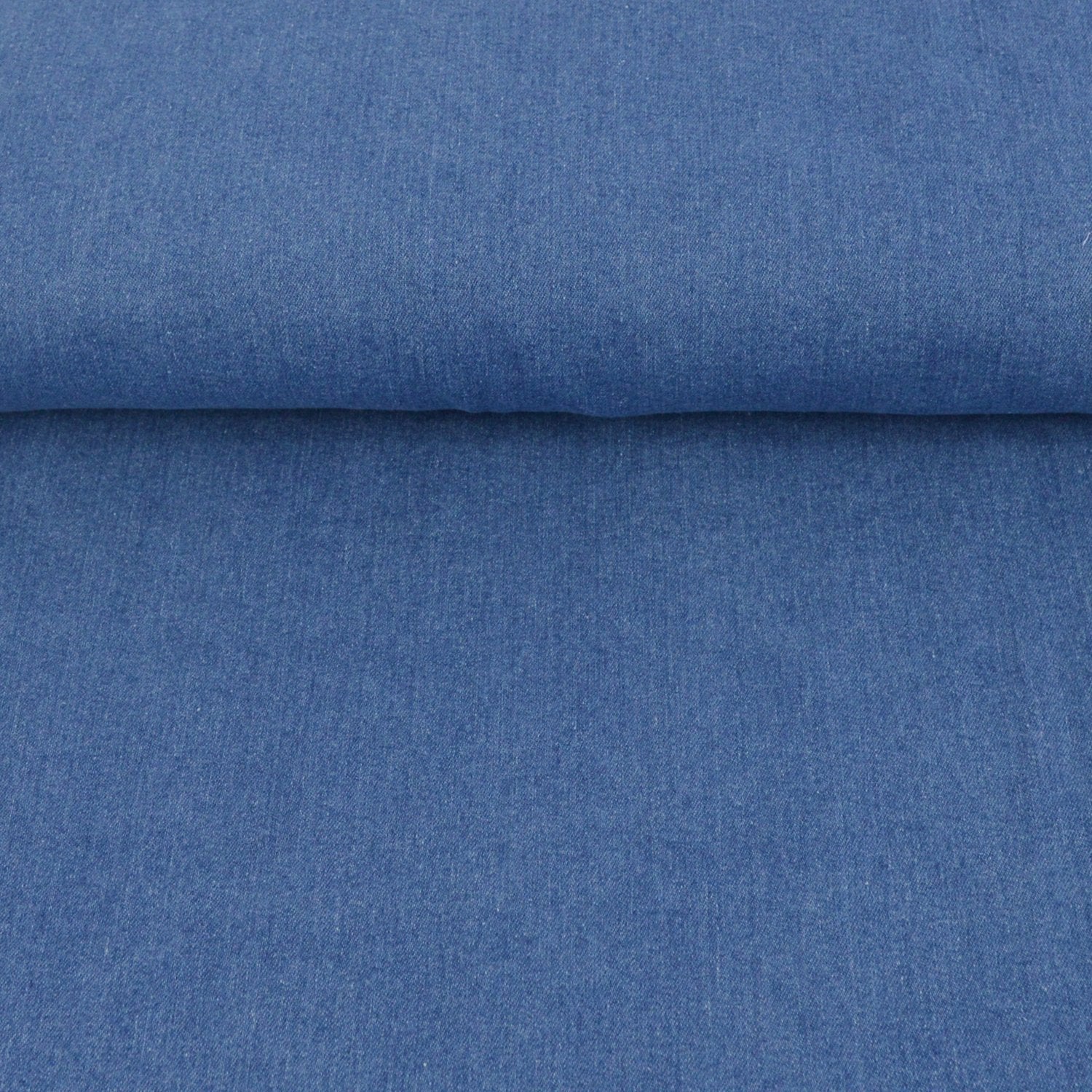 Jeansstoff Stretch gewaschen - Blau - poshpinks