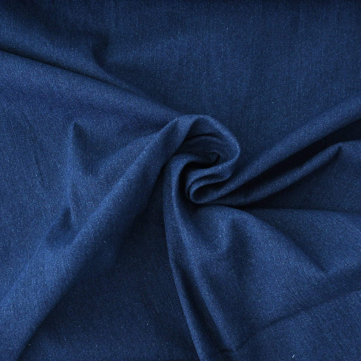 Jeansstoff Stretch gewaschen - Denimblau Dunkel - poshpinks