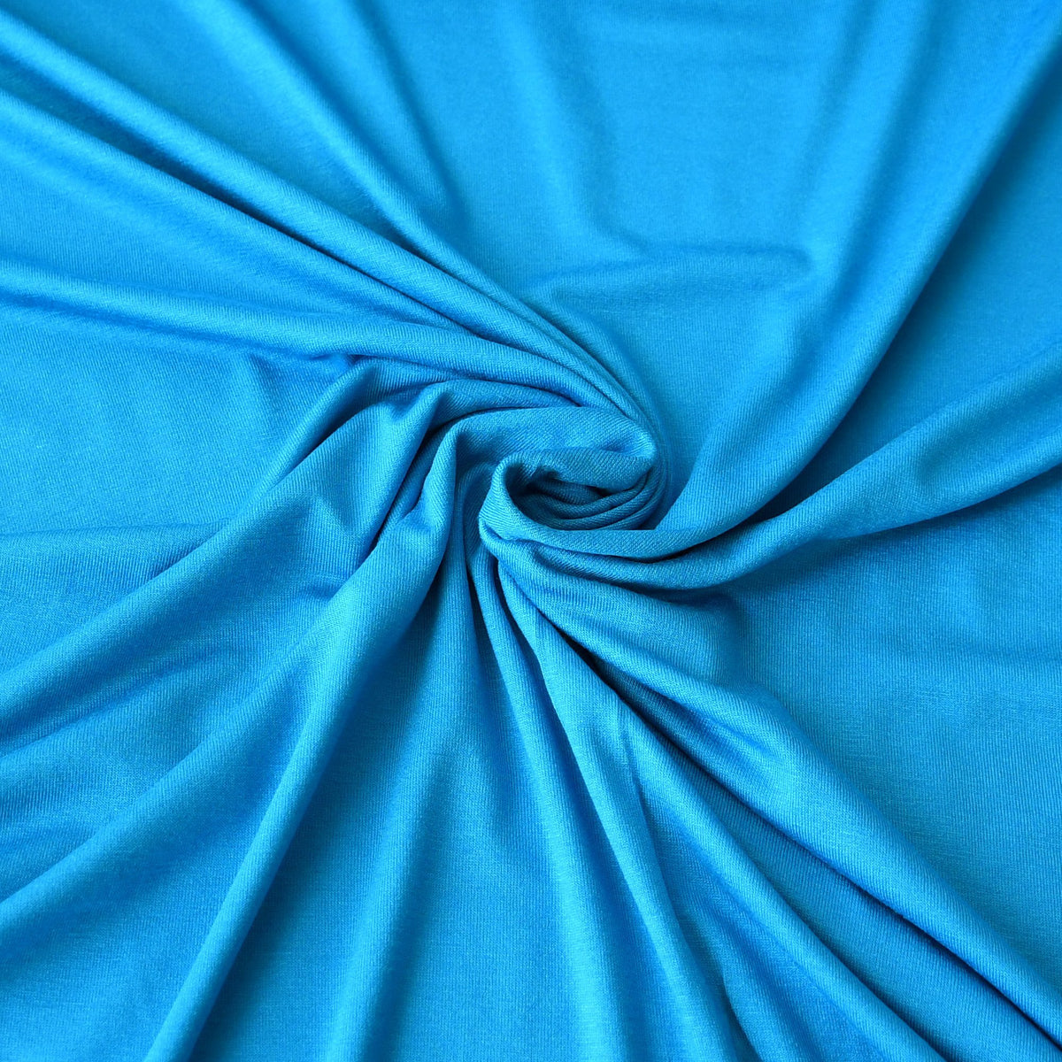 Viskose Jersey - Azurblau - poshpinks