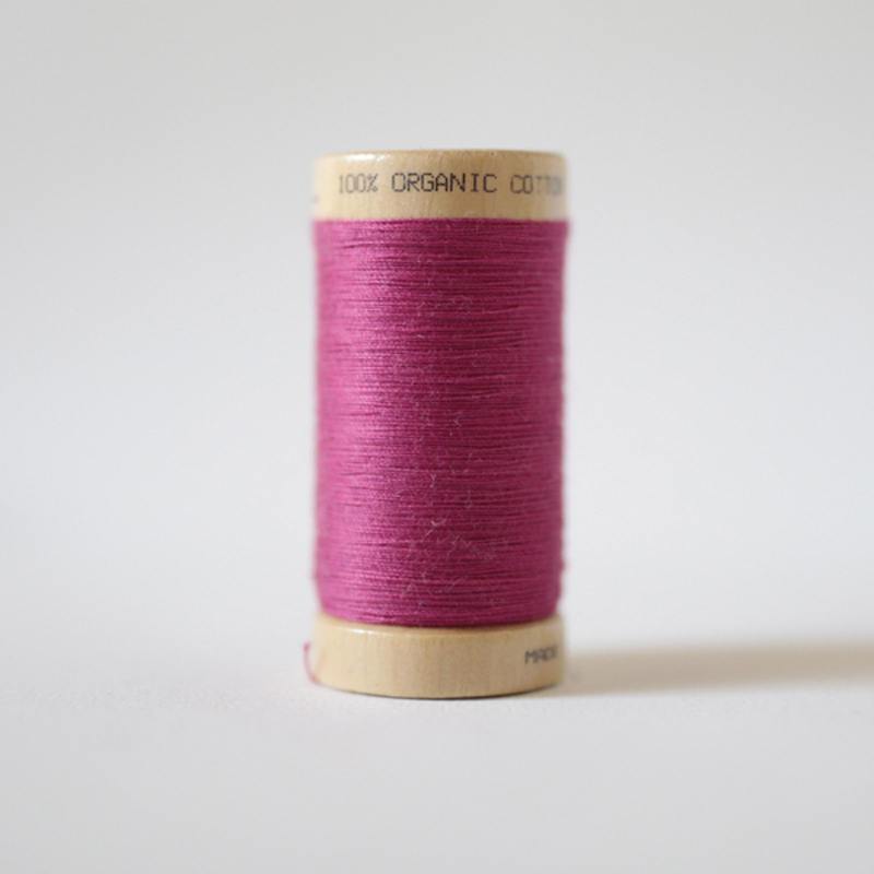 Nähgarn Bio Baumwolle - GOTS - Fuchsia - poshpinks