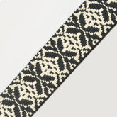 Gurtband - Snow Flake - Schwarz - 4cm - poshpinks
