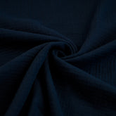 Musselin - Navy - Dunkelblau Fabric poshpinks