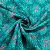 Viskose - Lilly - Jade by leni lupin Fabric poshpinks