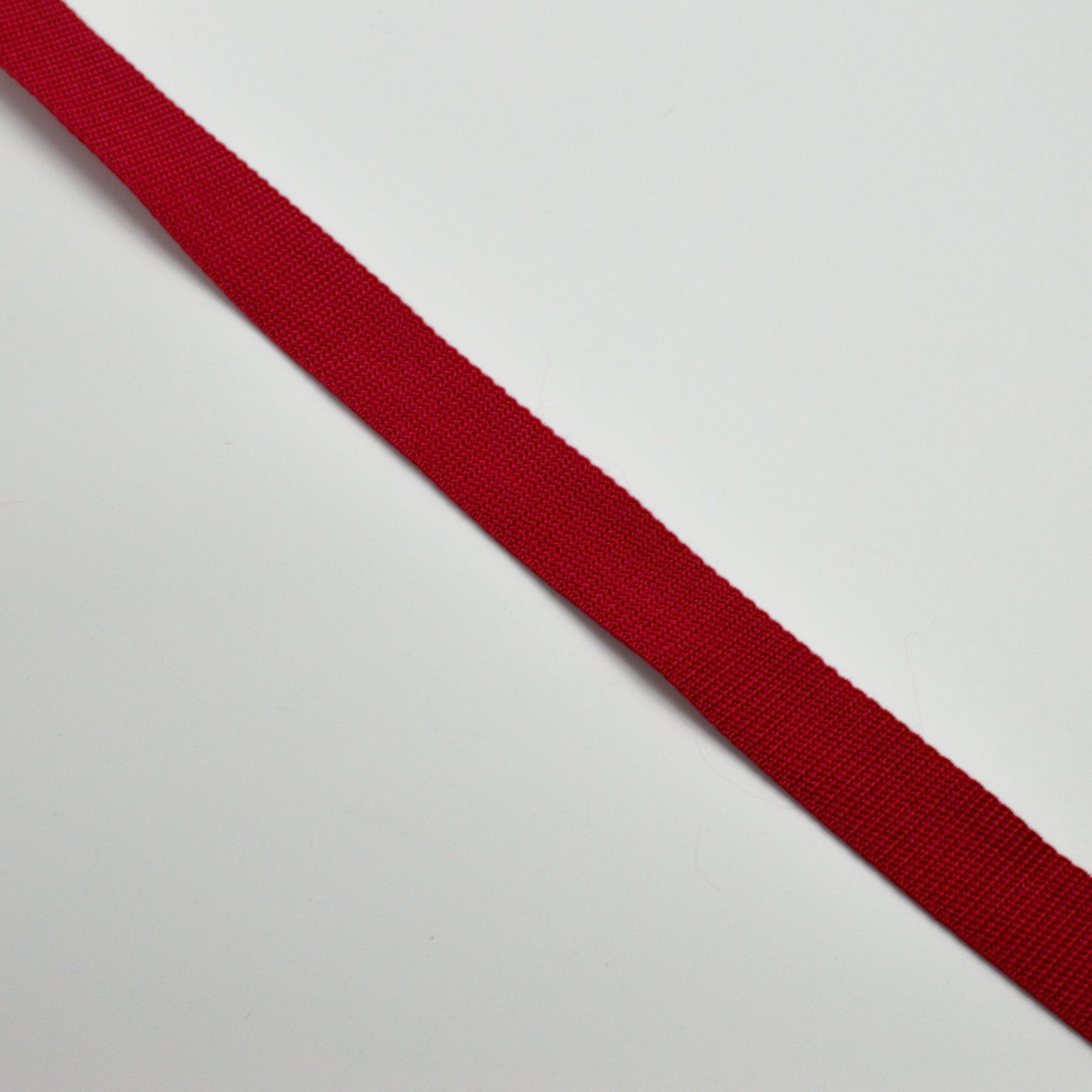Gurtband - kirschrot - 3 cm Fabric poshpinks