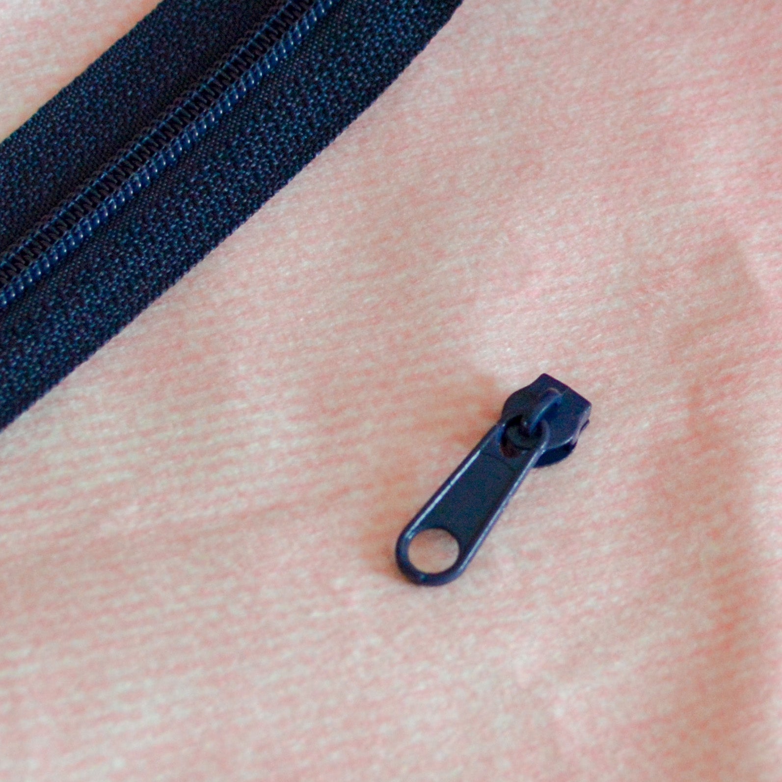 Zipper für Endlosreißverschluss dunkelblau Stück poshpinks
