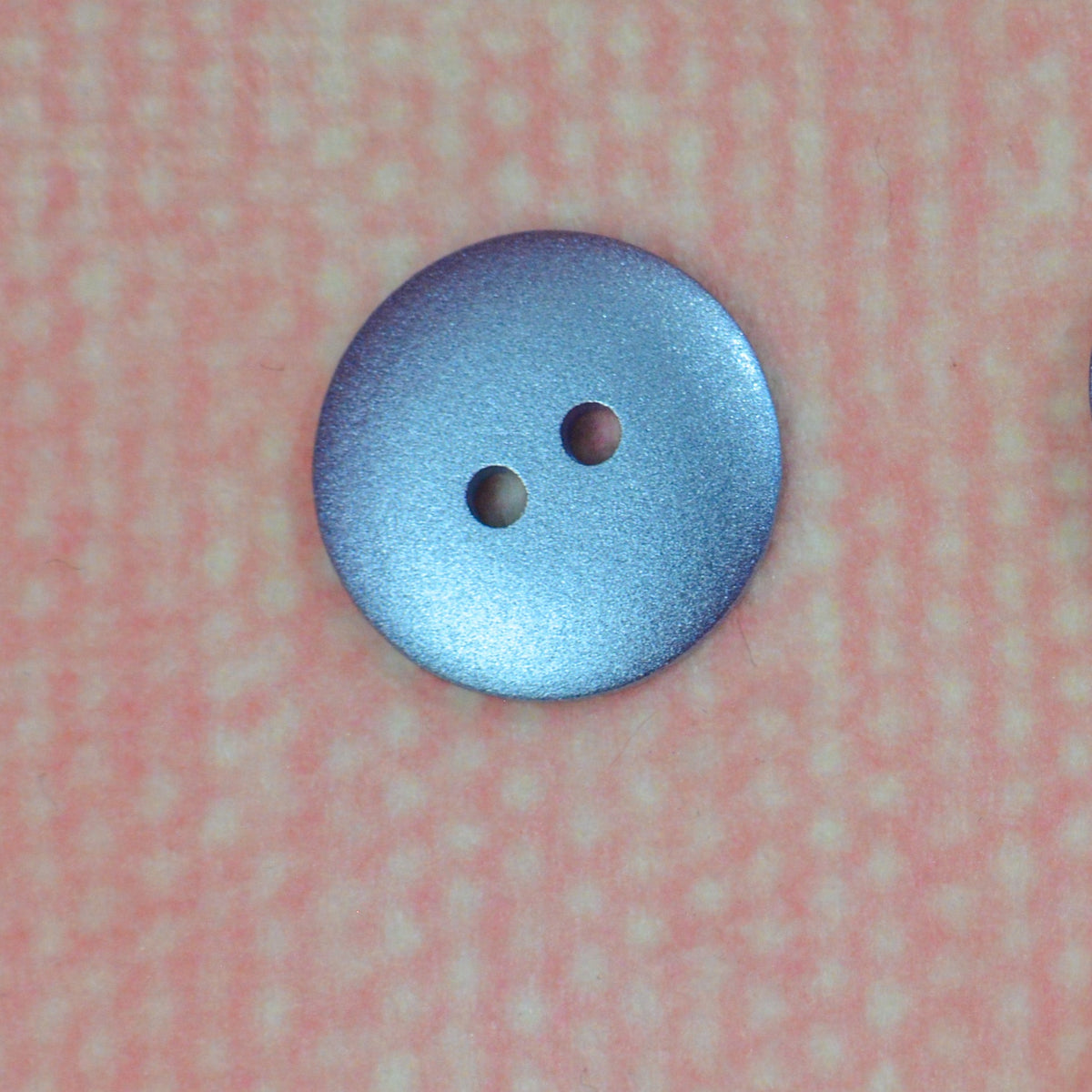 Kunststoffknopf - 18mm - Hellblau metallic Knopf poshpinks
