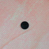 Kunststoffknopf - 13mm - schwarz rund matt Knopf poshpinks