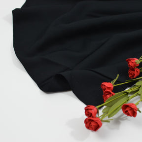 Viskose Twill - schwarz Fabric poshpinks