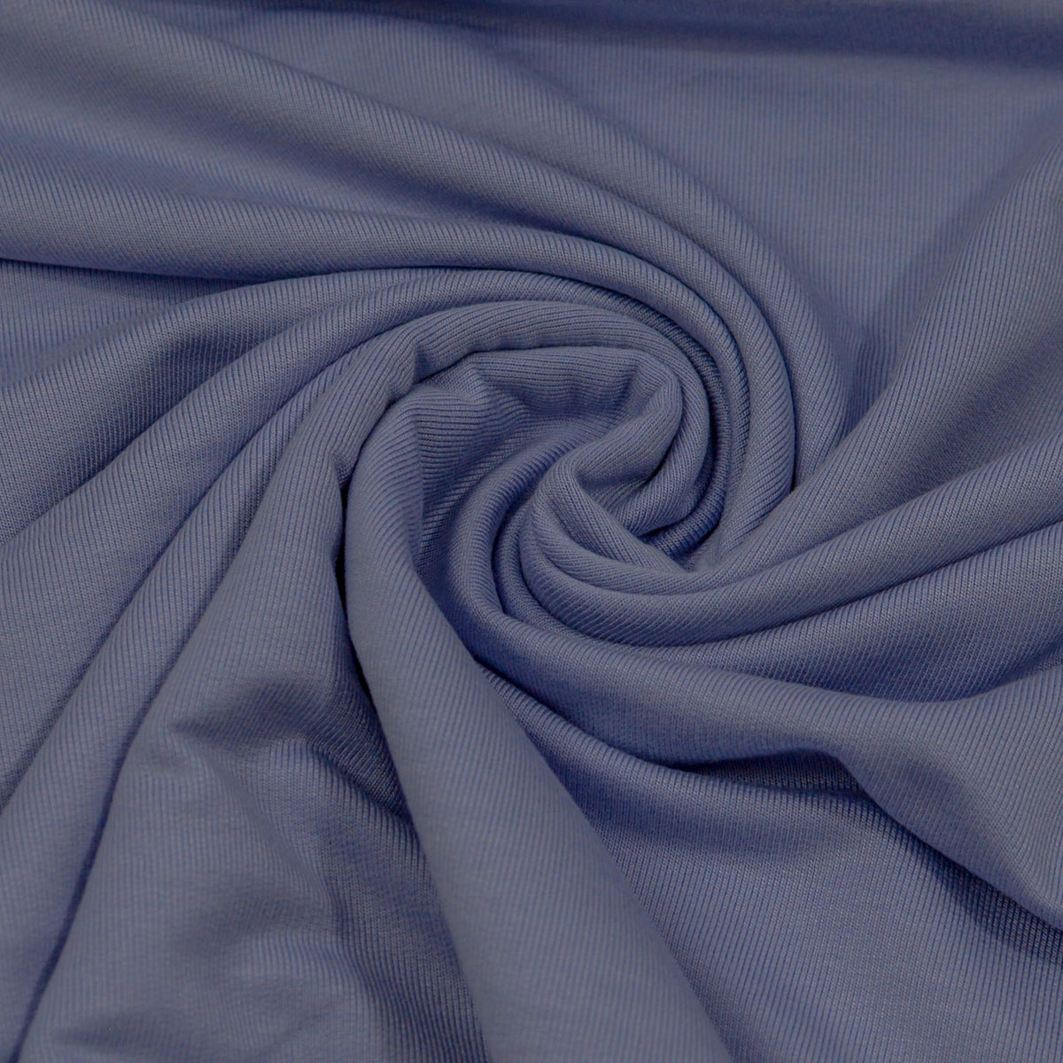 Bambus French Terry - Blue Bell - Fibre Mood Fabric poshpinks
