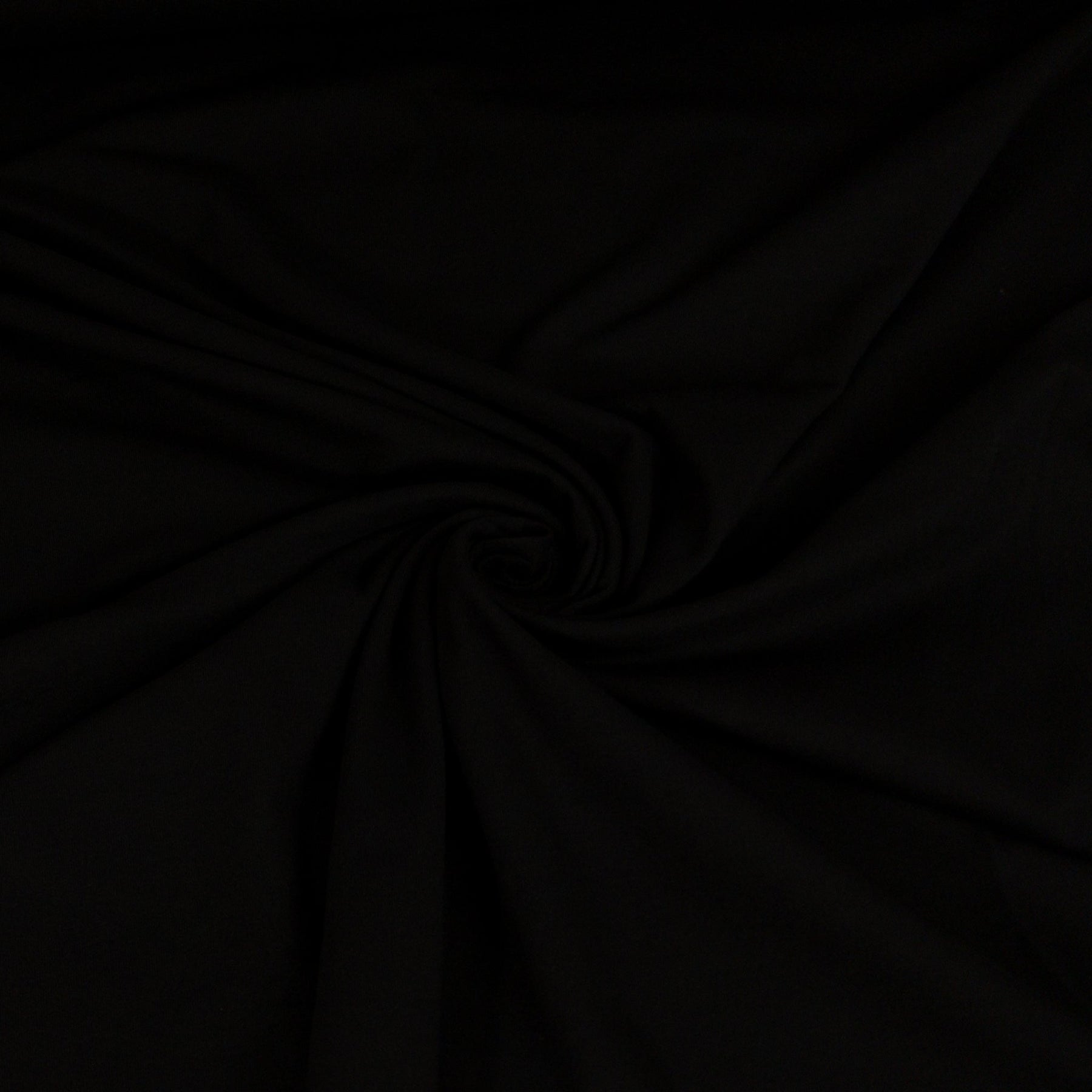Baumwolljersey - schwarz Fabric poshpinks