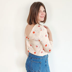 Viskose-Crêpe - Layla - Creme Fabric poshpinks