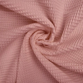 Waffelstoff altrosa Fabric poshpinks