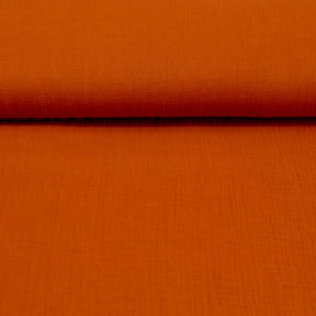 Musselin - Ziegelorange Fabric poshpinks