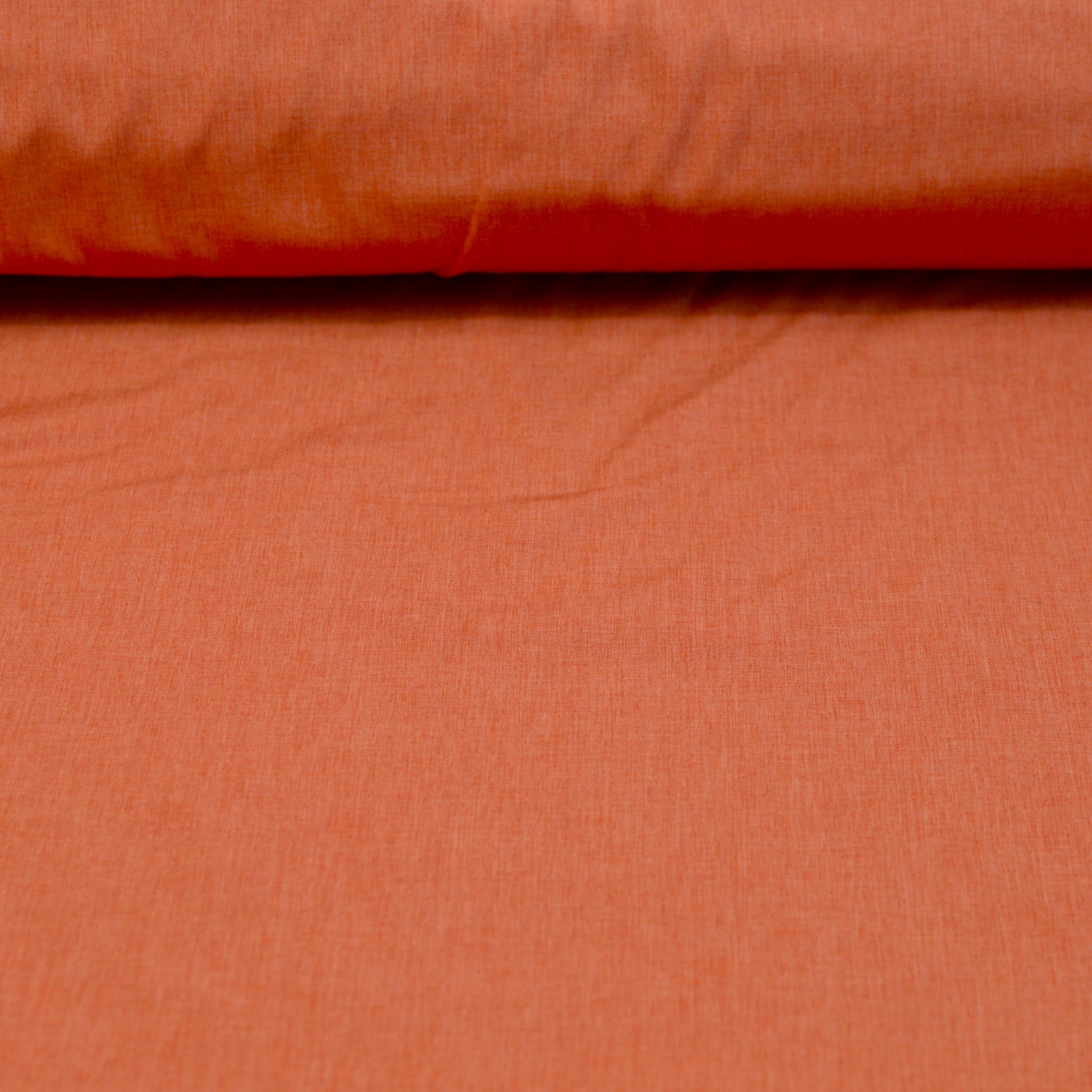 Softshell - melange ziegelorange Fabric poshpinks