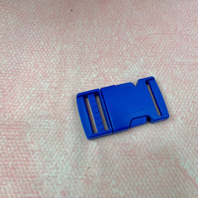 Steckschloss Schnalle Kunststoff royalblau 25 mm Stück poshpinks