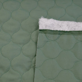 Steppstoff Altgrün Fabric poshpinks