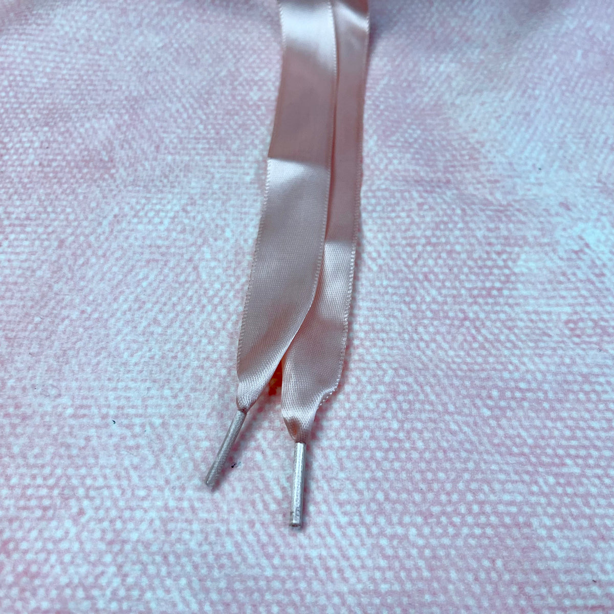 Satinband Schnürsenkel Lachs rosa 110 cm Pearls poshpinks