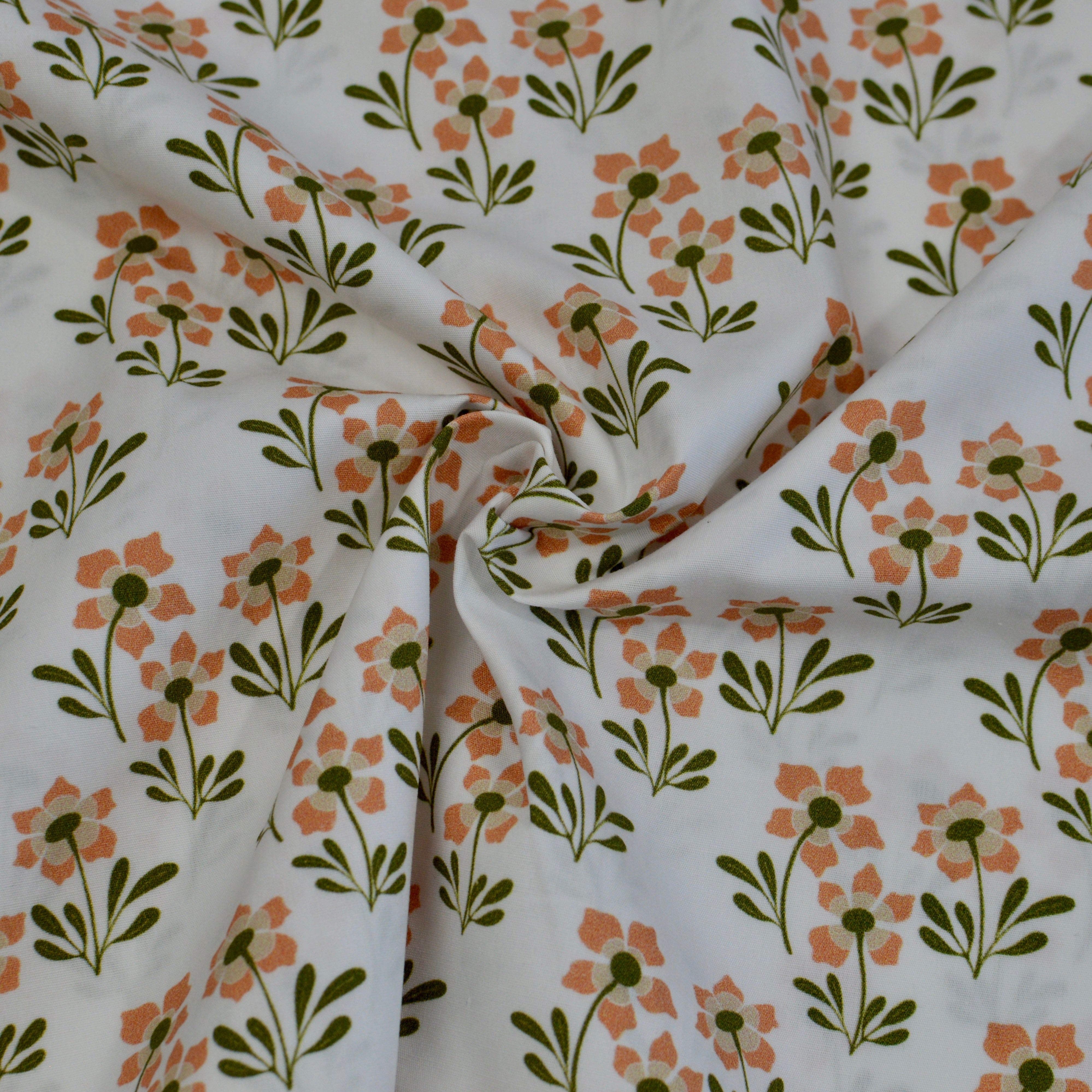 Baumwoll Popeline - Elodie blanc Fabric poshpinks