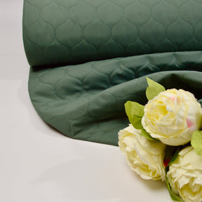 Steppstoff Altgrün Fabric poshpinks