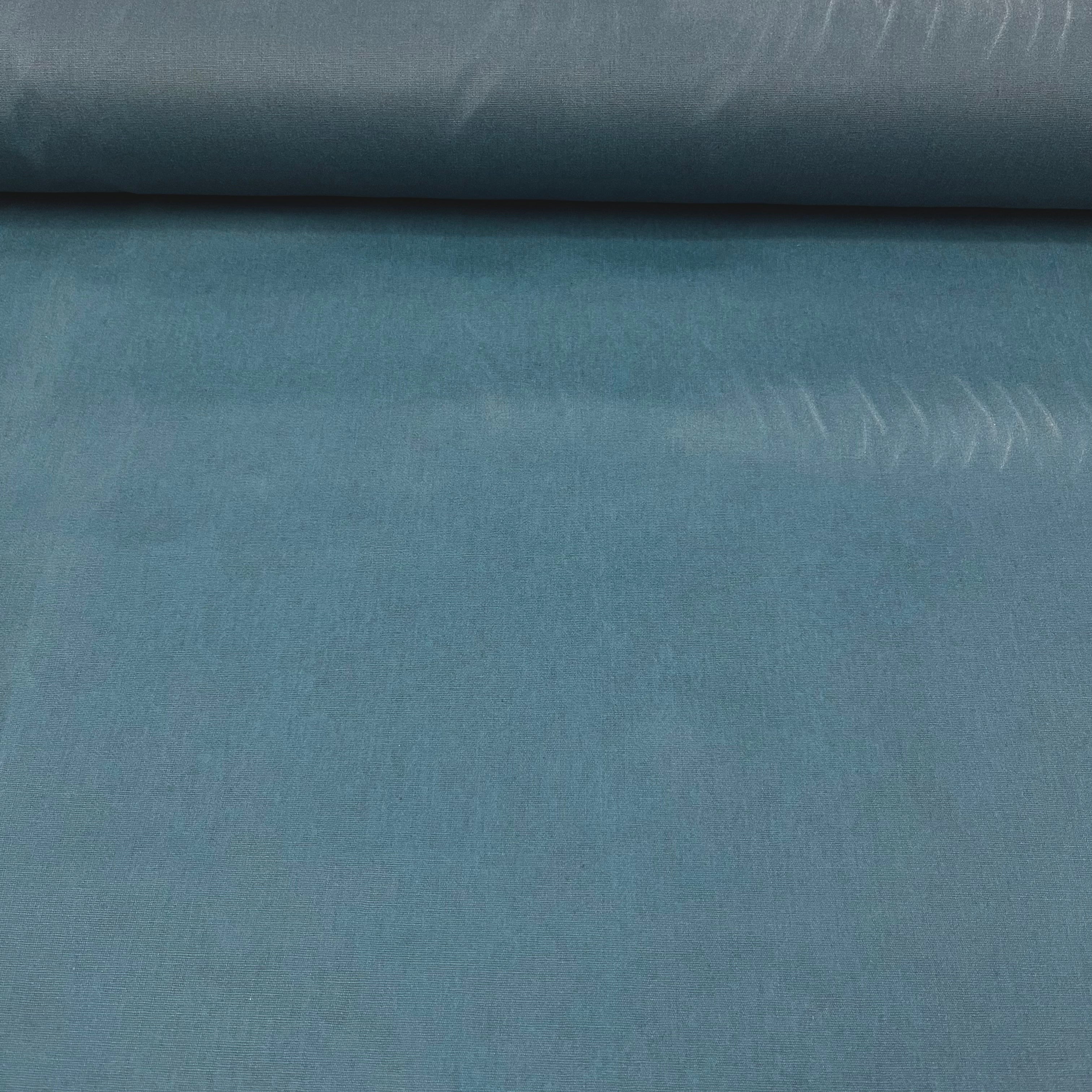 Oilskin light Blau Petrol Fabric poshpinks
