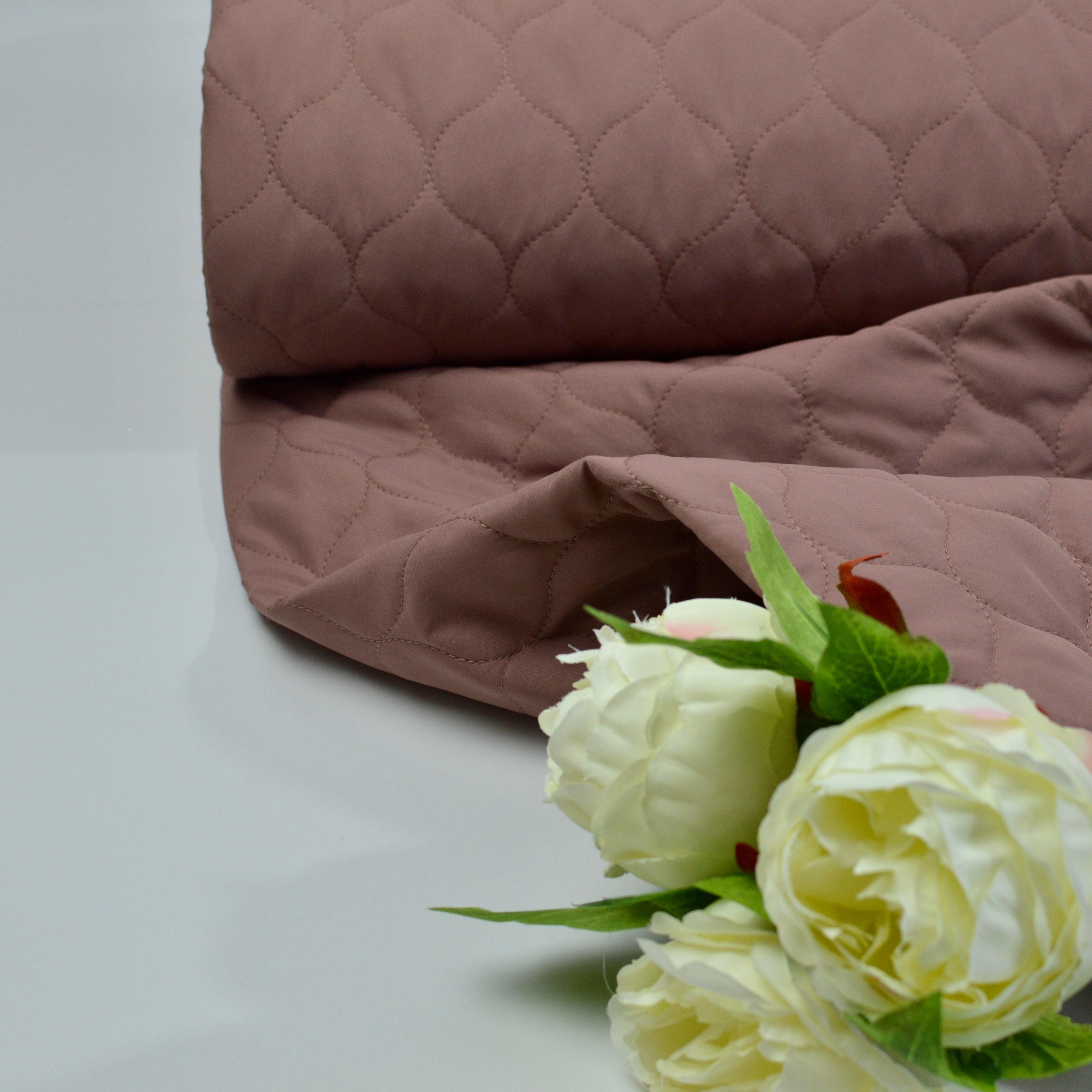 Steppstoff Rosé Fabric poshpinks