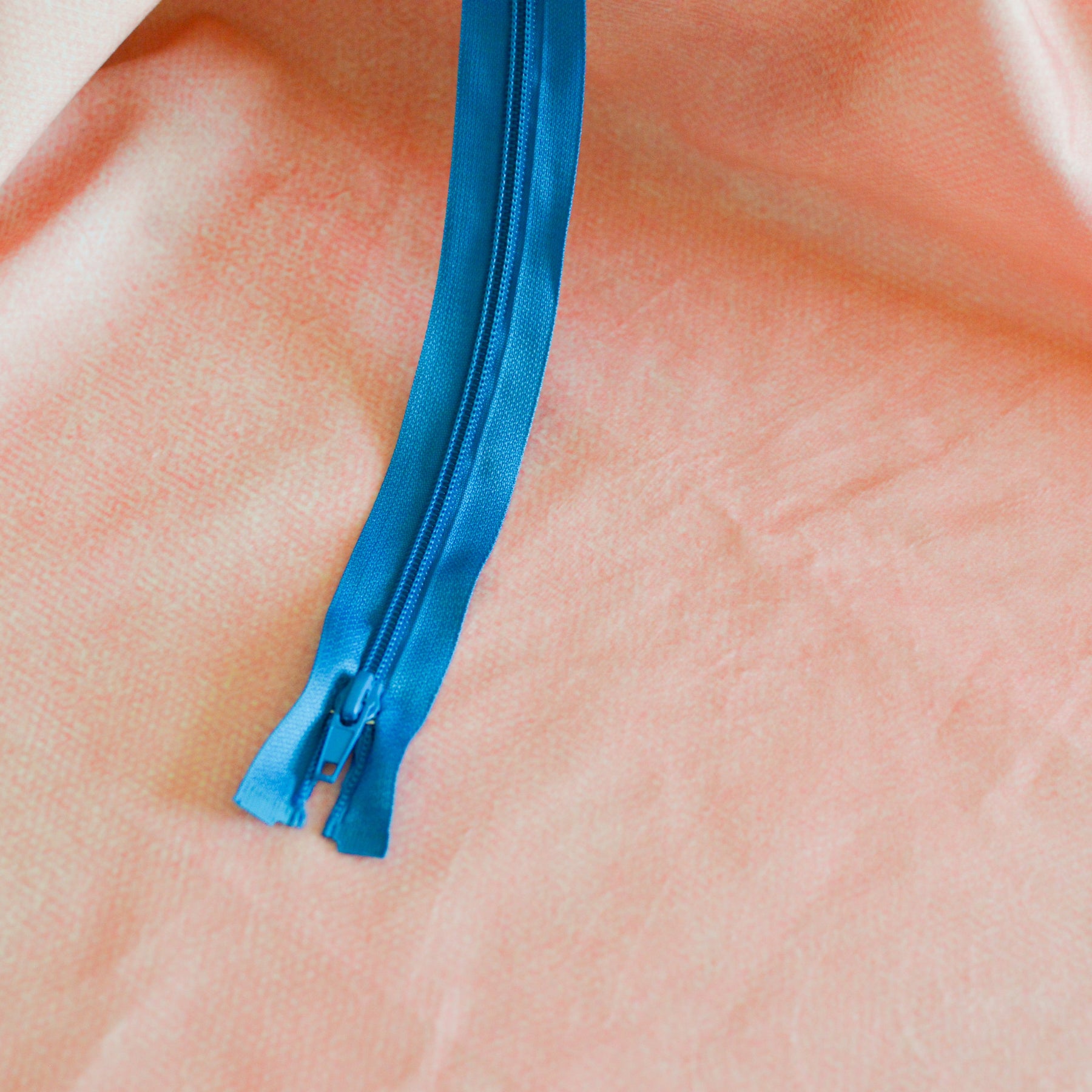 Jacken Reißverschluss 65 cm blau Stück poshpinks