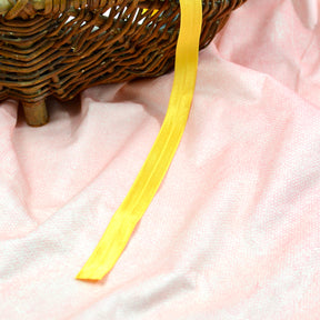 Faltgummi / Falzgummi / elastisches Einfassband 20mm oliv Fabric poshpinks