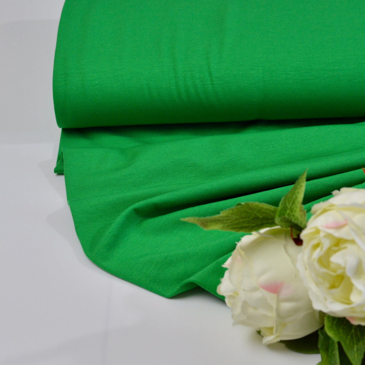 Modal Jersey - Gras grün Fabric poshpinks
