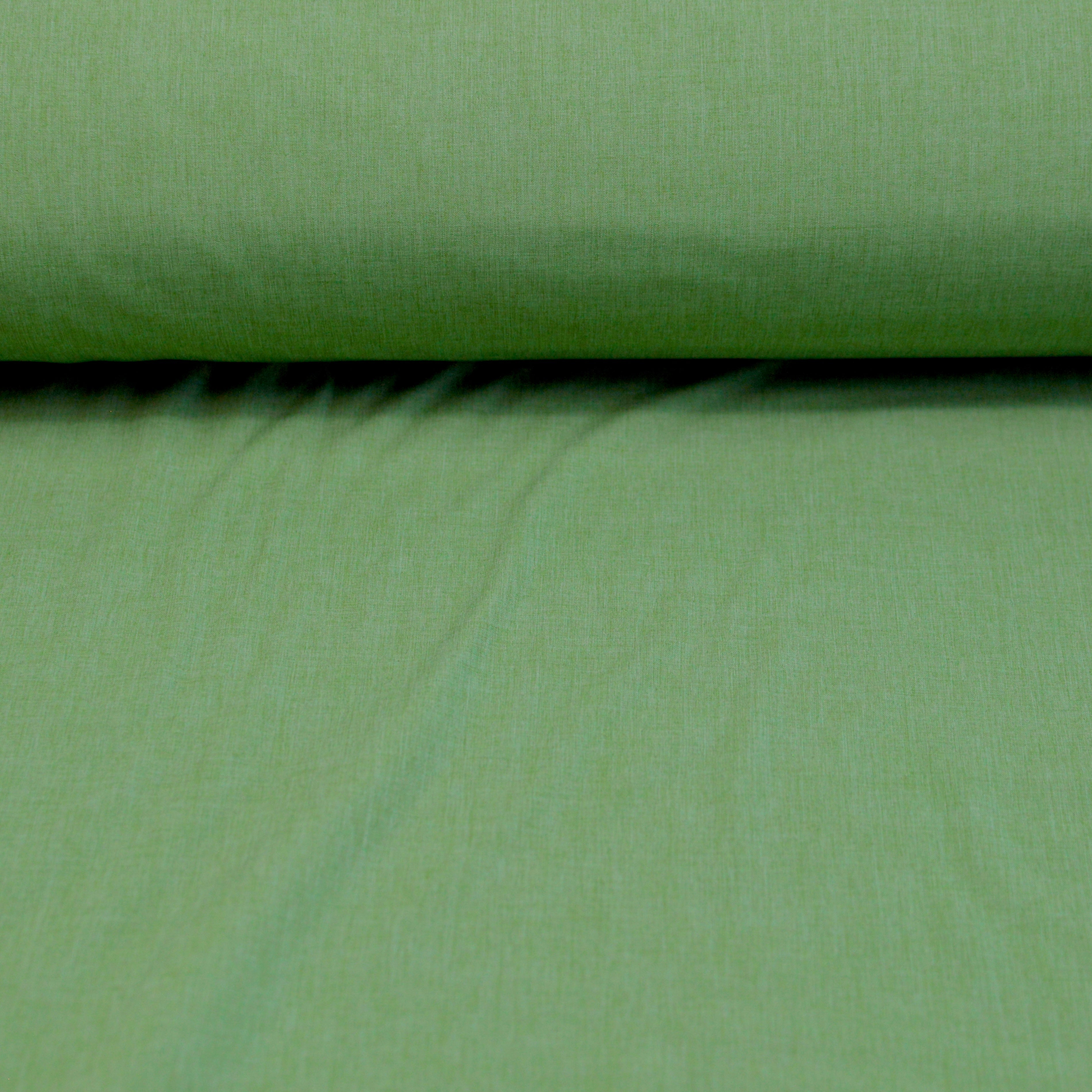 Softshell - melange grasgrün Fabric poshpinks