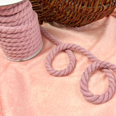 Hoodiekordel Baumwolle 12 mm rosa Fabric poshpinks