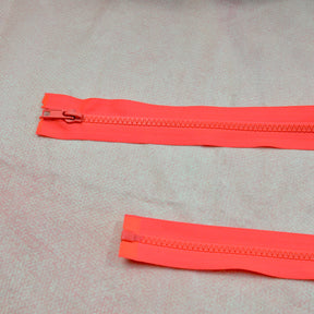Jacken Reißverschluss 80 cm coral neon Stück poshpinks
