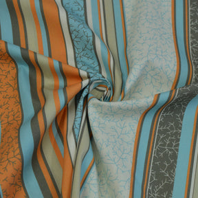 Baumwoll Popeline - Hilla stripes mix Fabric poshpinks