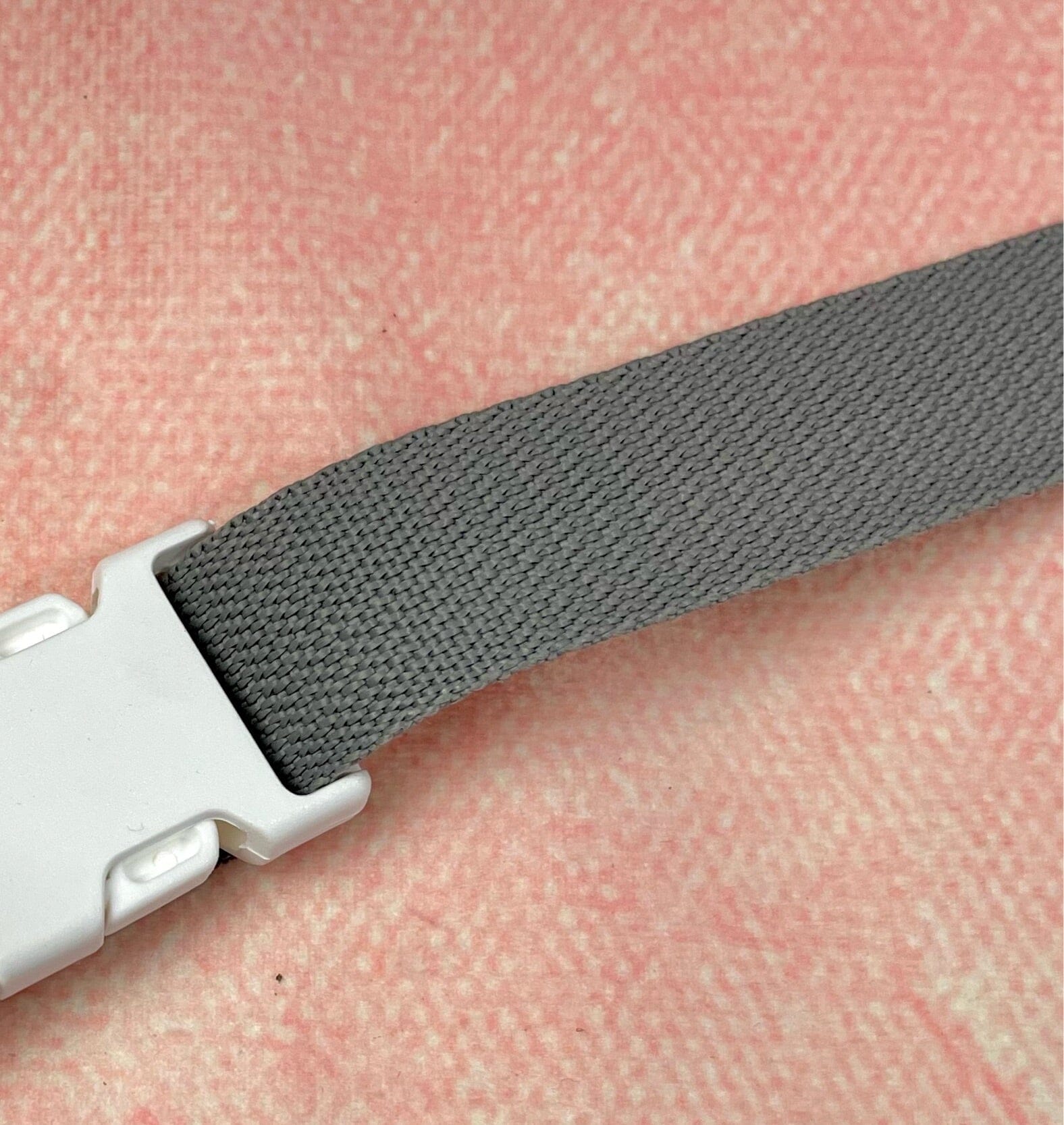Gurtband - grau - 25 mm Fabric poshpinks