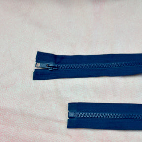 Jacken Reißverschluss 80 cm dunkelblau Stück poshpinks