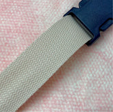 Gurtband - beige - 25 mm Fabric poshpinks