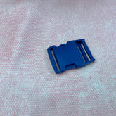 Steckschloss Schnalle Kunststoff blau 30 mm Stück poshpinks