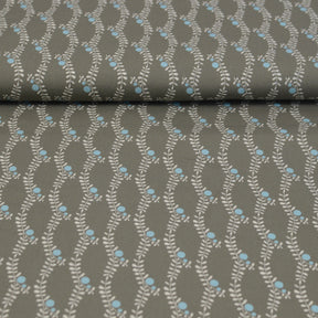 Baumwoll Popeline - Hilla taupe Fabric poshpinks