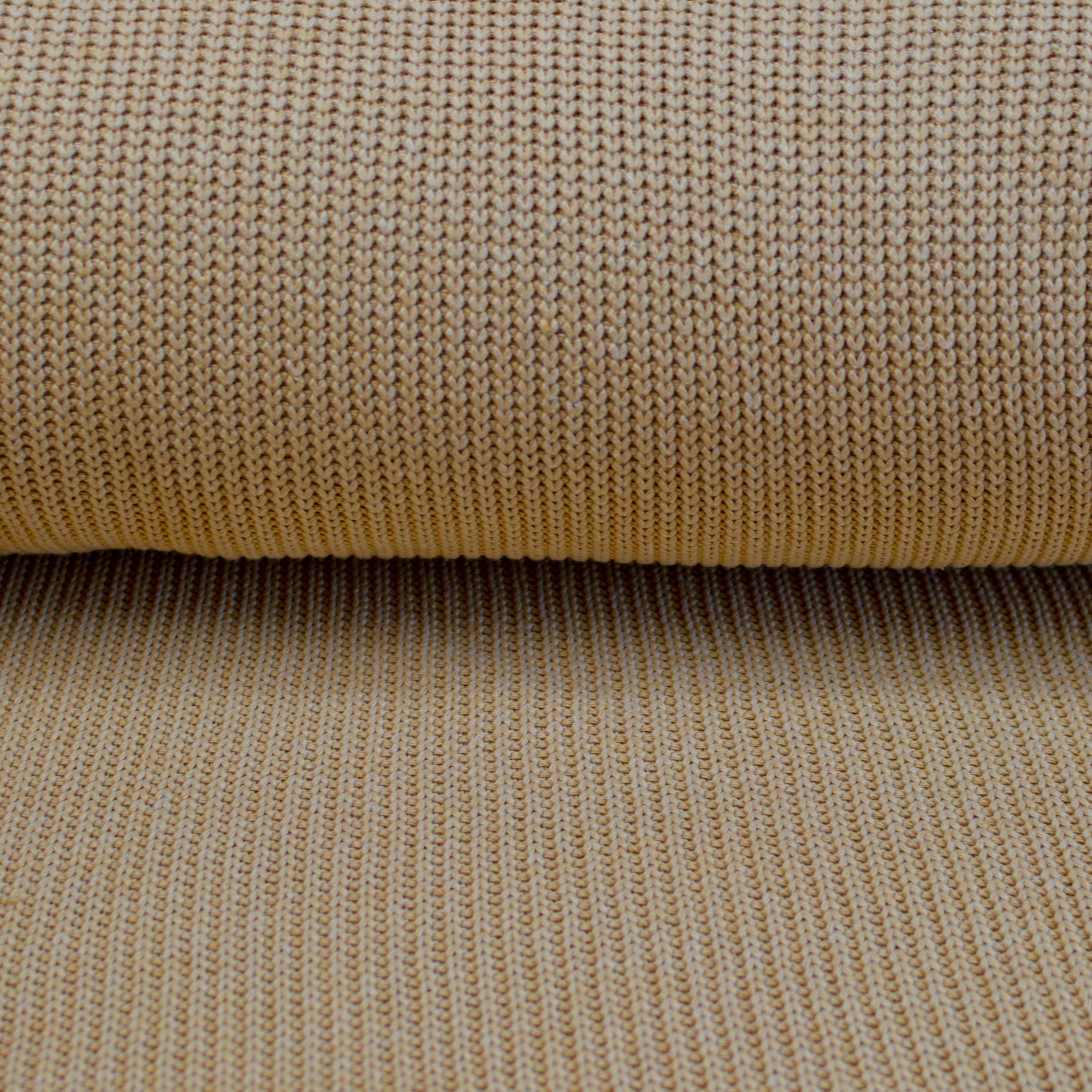 Big Knit - Karamell beige Fabric poshpinks