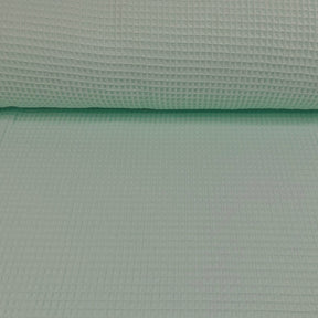 Waffelstoff mintgrün Fabric poshpinks