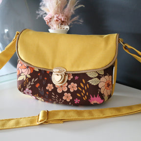 Baumwoll Popeline - Elodie chocolat Fabric poshpinks