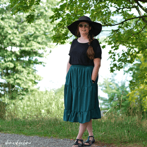 Viskose - Grün Fabric poshpinks